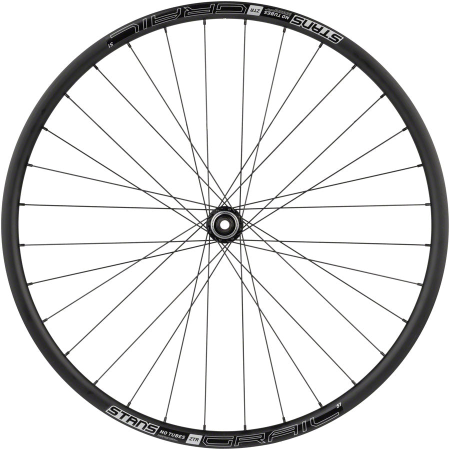 Quality Wheels Shimano / Stan's Grail S1 Front Wheel - 700c, 12 x 100mm, Center-Lock, Black