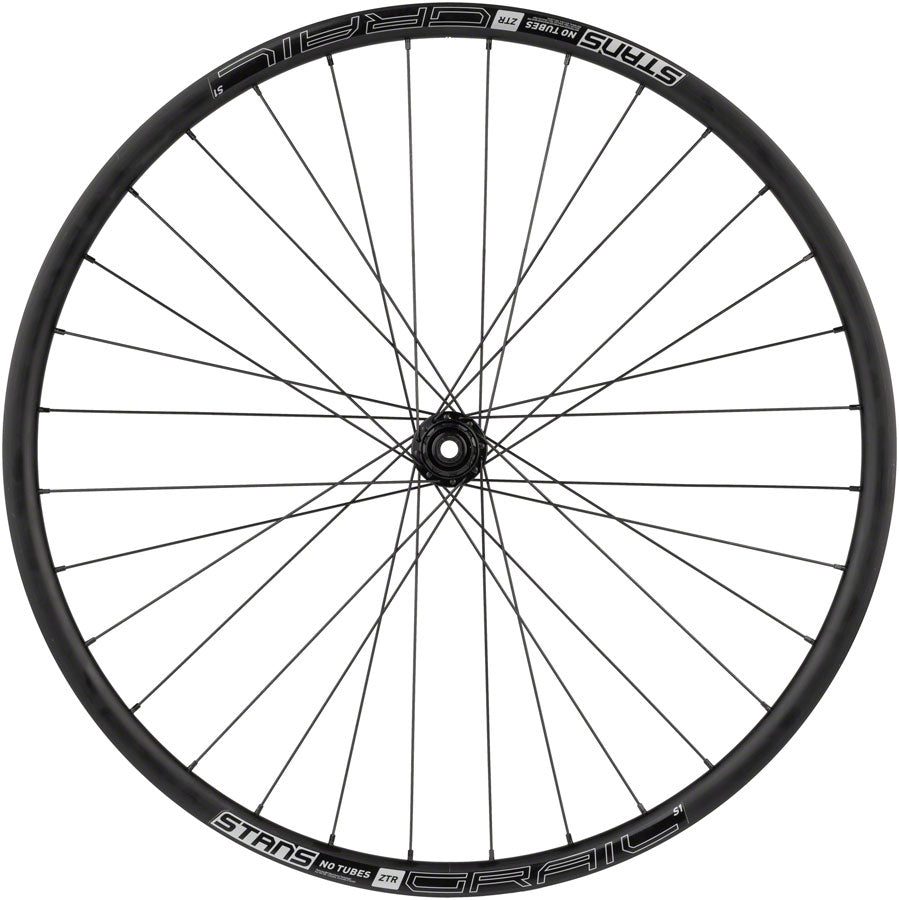 Quality Wheels Shimano / Stan's Grail S1 Rear Wheel - 700c, 12 x 142mm, Center-Lock, HG 11 Road, Black