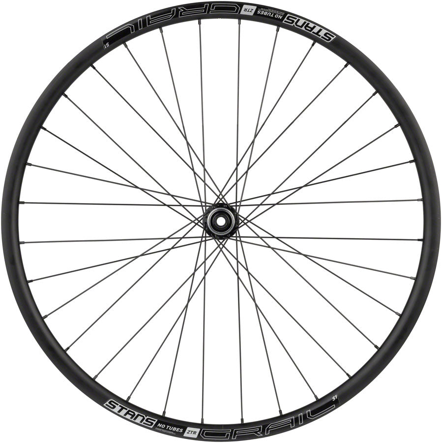 Quality Wheels Shimano / Stan's Grail S1 Rear Wheel - 700c, 12 x 142mm, Center-Lock, HG 11 Road, Black