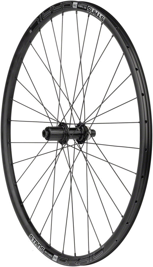 Quality Wheels Shimano / Stan's Grail S1 Rear Wheel - 700c, 12 x 142mm, Center-Lock, HG 11 Road, Black