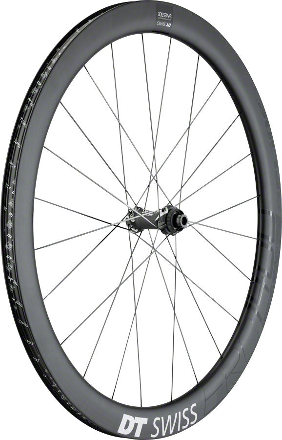 DT Swiss ERC 1400 Spline Front Wheel - 700, 12 x 100mm, Center-Lock, Black