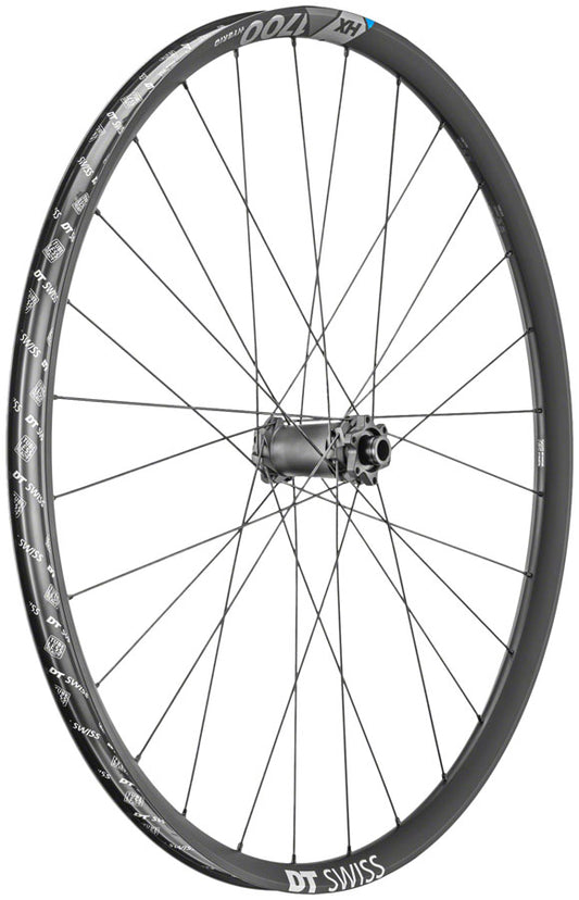 DT Swiss HX 1700 Spline LS Front Wheel - 27.5", 15 x 110mm, 6-Bolt, Black