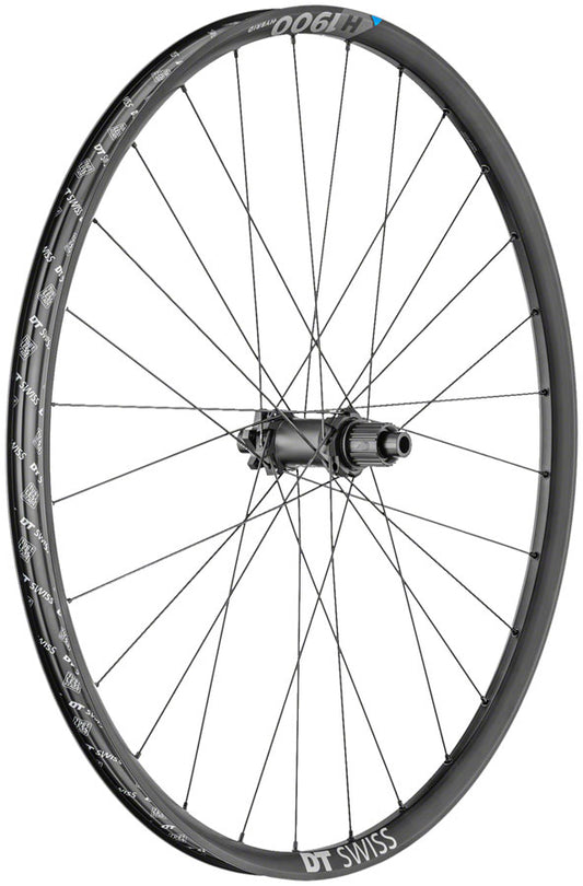 DT Swiss H 1900 Spline 30 Rear Wheel - 29", 12 x 148mm, 6-Bolt, Micro Spline, Black