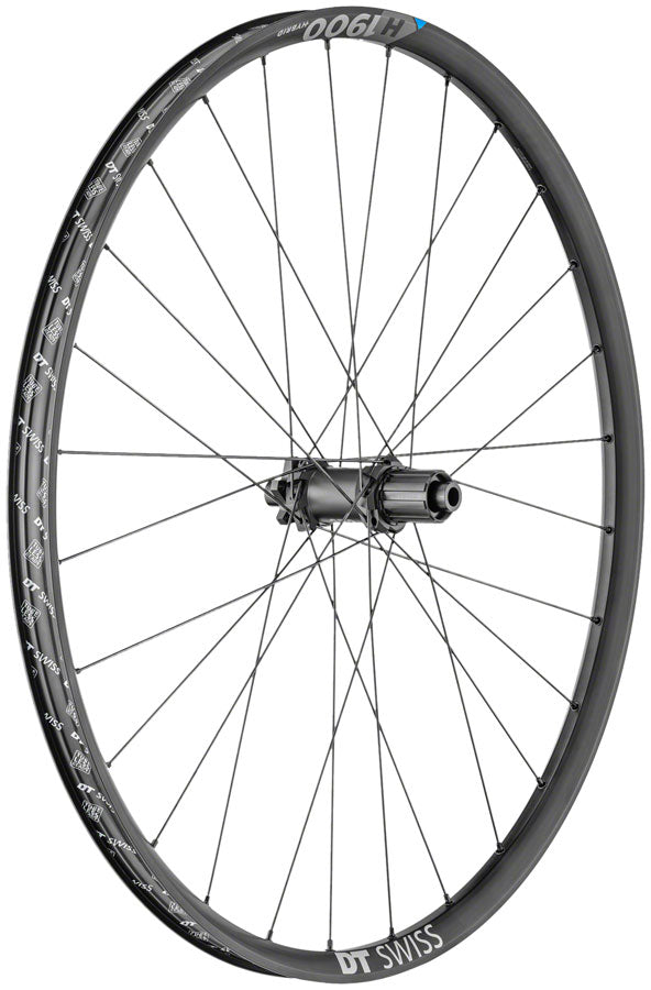 DT Swiss H 1900 Spline 30 Rear Wheel - 29", 12 x 148mm, 6-Bolt, HG 11, Black