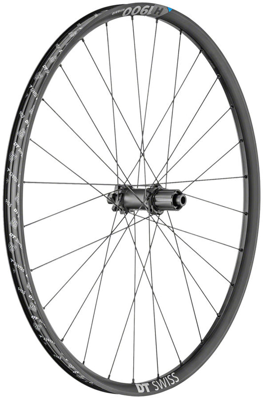 DT Swiss H 1900 Spline 30 Rear Wheel - 29", 12 x 148mm, 6-Bolt, HG 11, Black