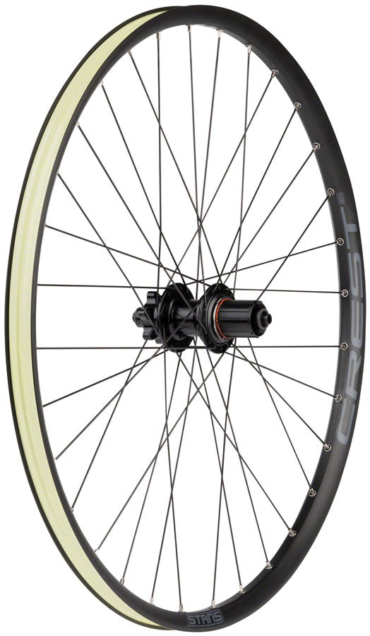 Stan's No Tubes Crest S2 Rear Wheel - 26", QR x 135mm, 6-Bolt, HG11