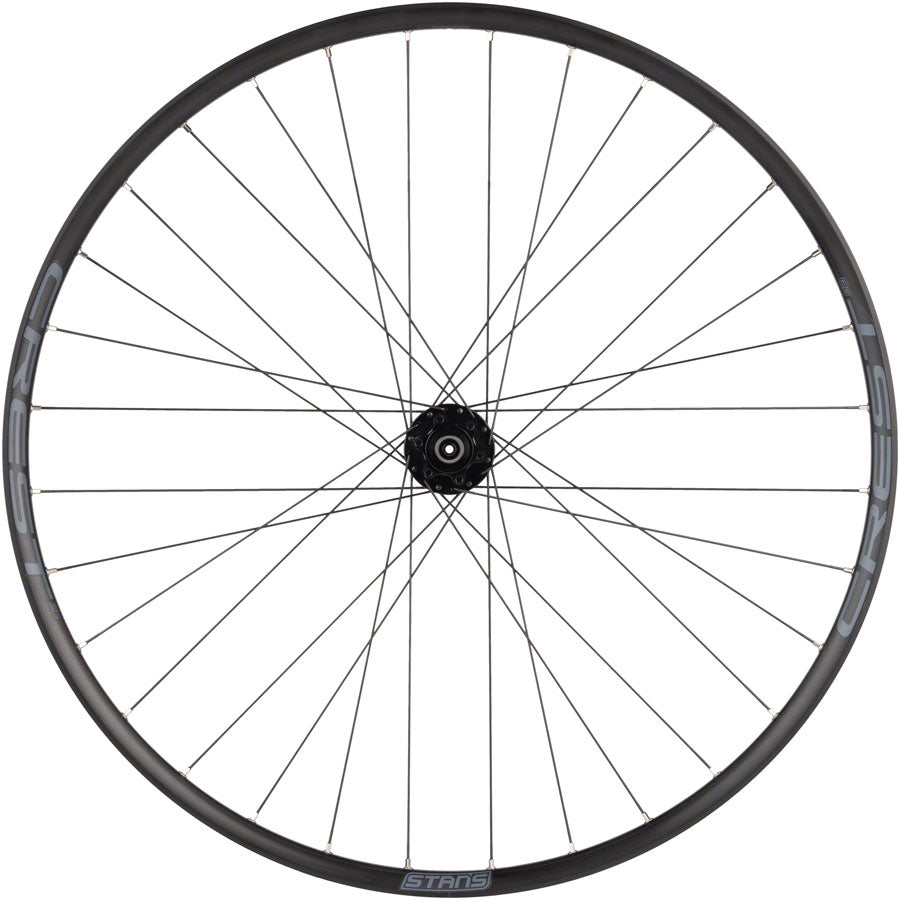 Stan's No Tubes Crest S2 Front Wheel - 29", QR x 100mm, 6-Bolt, Black