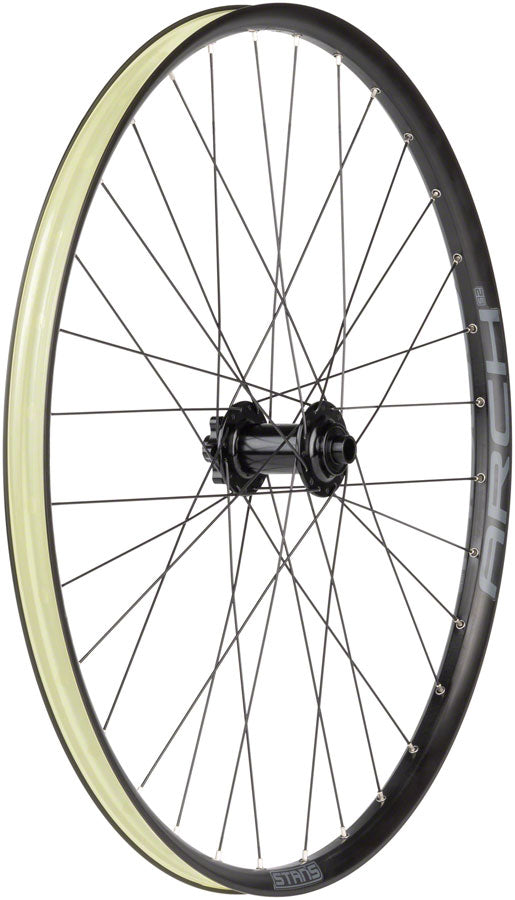 Stan's No Tubes Arch S2 Front Wheel - 27.5", 15 x 110mm, 6-Bolt, Black