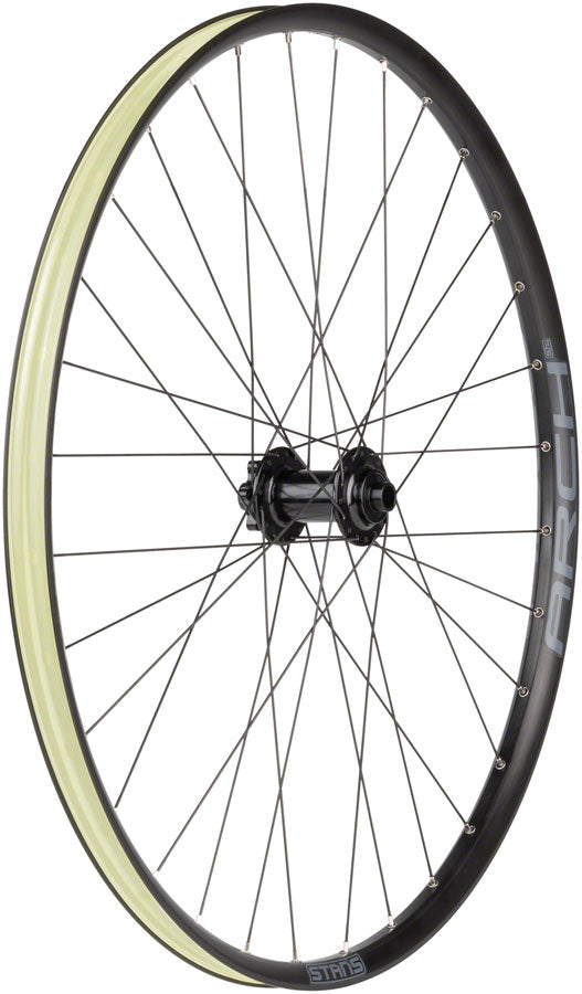 Stan's No Tubes Arch S2 Front Wheel - 29", 15 x 110mm, 6-Bolt, Black