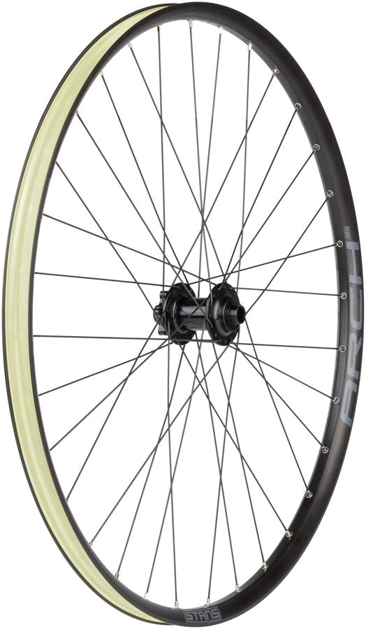 Stan's No Tubes Arch S2 Front Wheel - 29", 15 x 100mm, 6-Bolt, Black