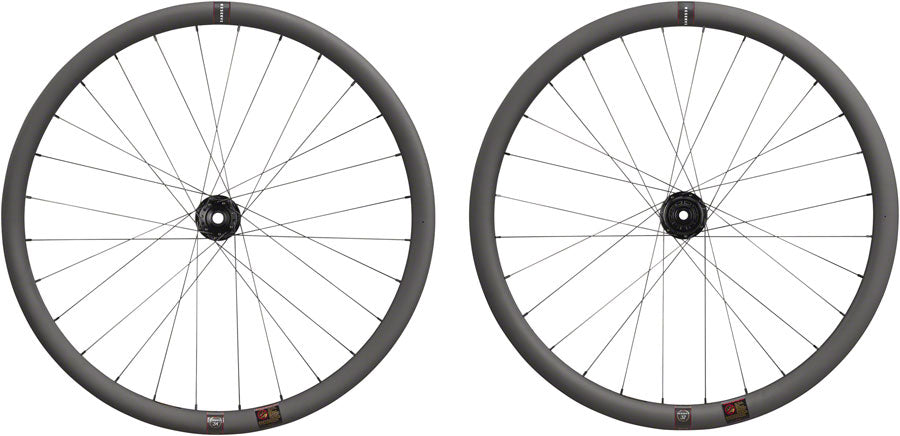 Reserve Wheels Reserve 34/37 Wheelset - 700, 12 x 100/12 x 142, Center-Lock, XDR, Carbon, DT 180