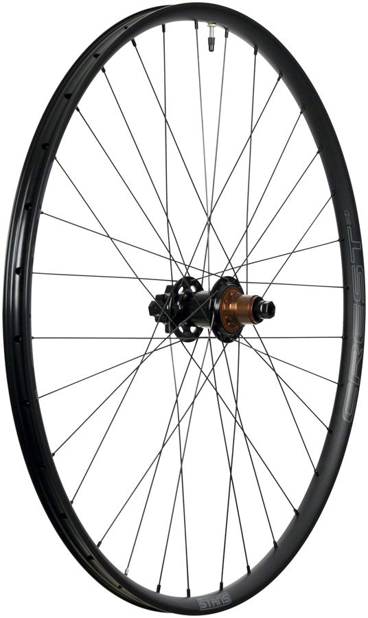 Stan's NoTubes Crest MK4 Rear Wheel - 29, 12 x 148mm, 6-Bolt, XDR, Black