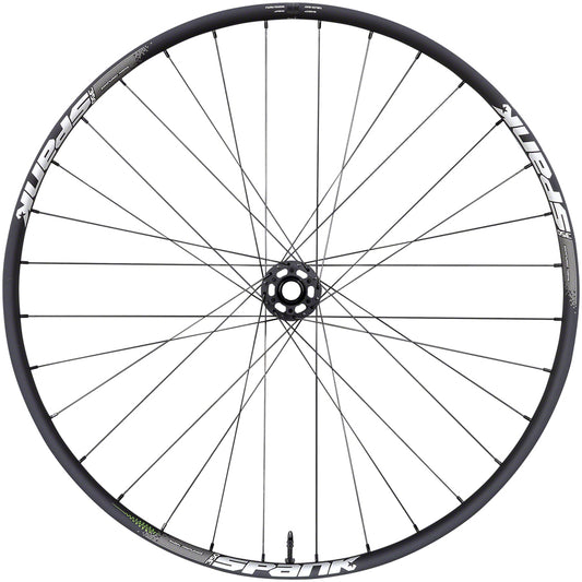 Spank 350 Vibrocore Front Wheel - 29", 15 x 110mm Boost, 6-Bolt, Black