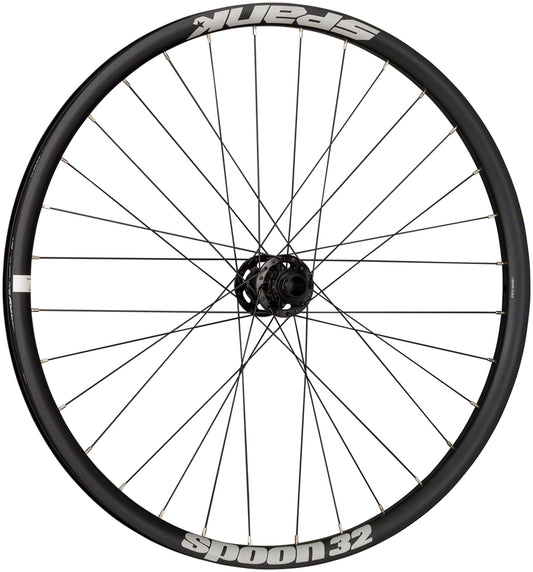 Spank Spoon 32 Front Wheel - 27.5", 15 x 110mm Boost, 6-Bolt, Black