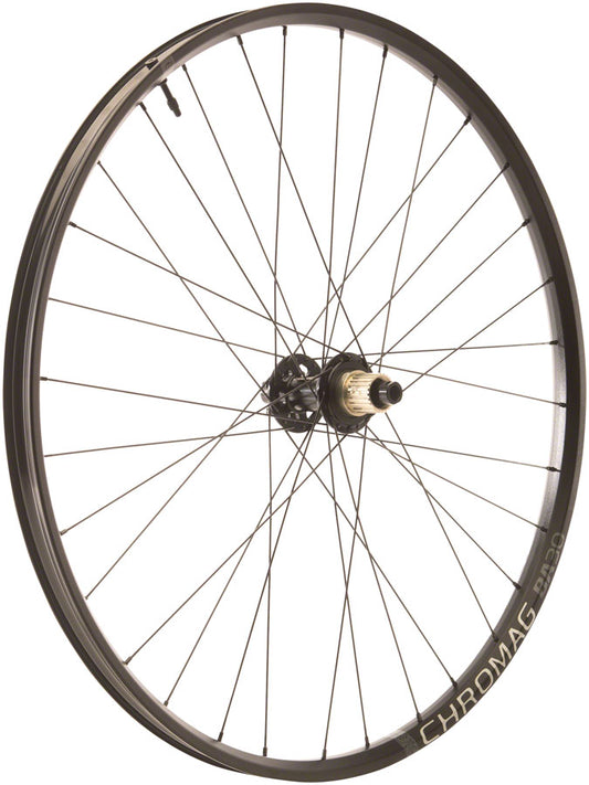 Chromag BA30 Rear Wheel - 29", 12 x 148mm, 6-Bolt, MicroSpline, Black