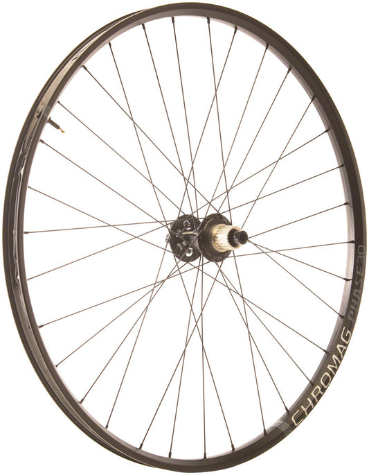 Chromag Phase30 Rear Wheel - 29", 12 x 148mm, 6-Bolt, MicroSpline, Black