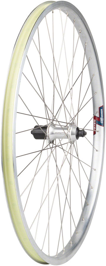 Quality Wheels Value HD Series Rear Wheel - 700, QR x 130mm, Rim Brake, HG 10, Silver, Clincher