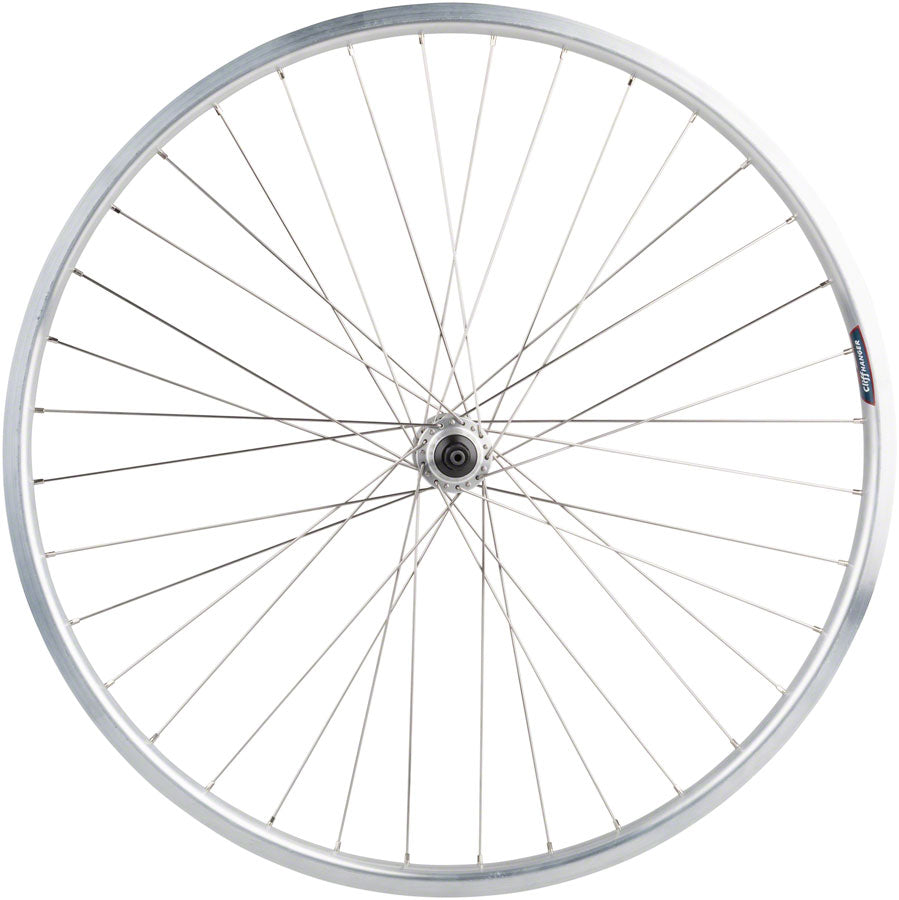 Quality Wheels Value HD Series Rear Wheel - 700, QR x 130mm, Rim Brake, HG 10, Silver, Clincher