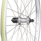 Velocity Cliffhanger Silver Rear Wheel - 29", QR x 135mm, Rim Brake, HG 10, Silver, Clincher