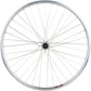 Velocity Cliffhanger Silver Rear Wheel - 29", QR x 135mm, Rim Brake, HG 10, Silver, Clincher