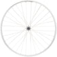 Quality Wheels Value Double Wall Series Front Wheel - 700, QR x 100mm, Rim Brake, Silver, Clincher