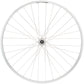 Quality Wheels Value Double Wall Series Rear Wheel - 700, QR x 130mm, Rim Brake, HG 10, Silver, Clincher