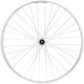 Quality Wheels Value Double Wall Series Rear Wheel - 700, QR x 130mm, Rim Brake, HG 10, Silver, Clincher