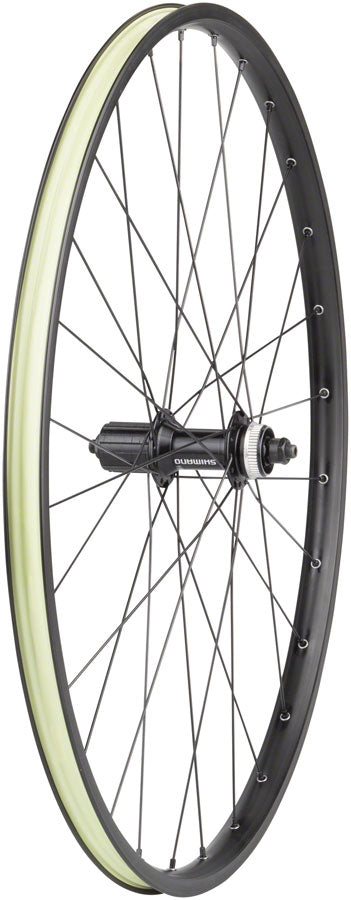 Quality Wheels Value Double Wall Series Disc Rear Wheel - 650b, QR x 135mm, Center-Lock, HG 11, Black