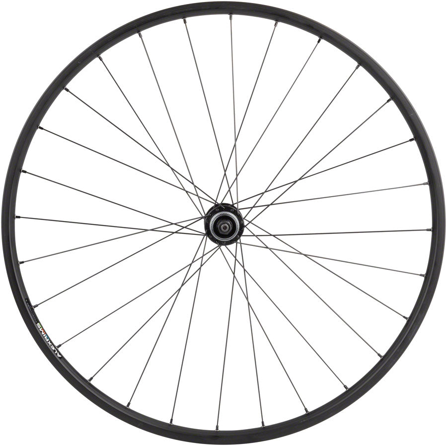 Quality Wheels Value Double Wall Series Disc Rear Wheel - 650b, QR x 135mm, Center-Lock, HG 11, Black