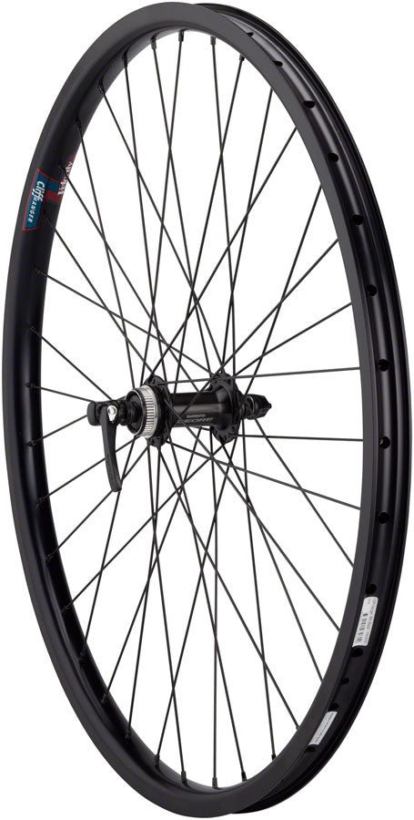 Velocity Cliffhanger Disc Brake Heavy Duty Front Wheel - 650b, QR x 100mm, Center-Lock, Black