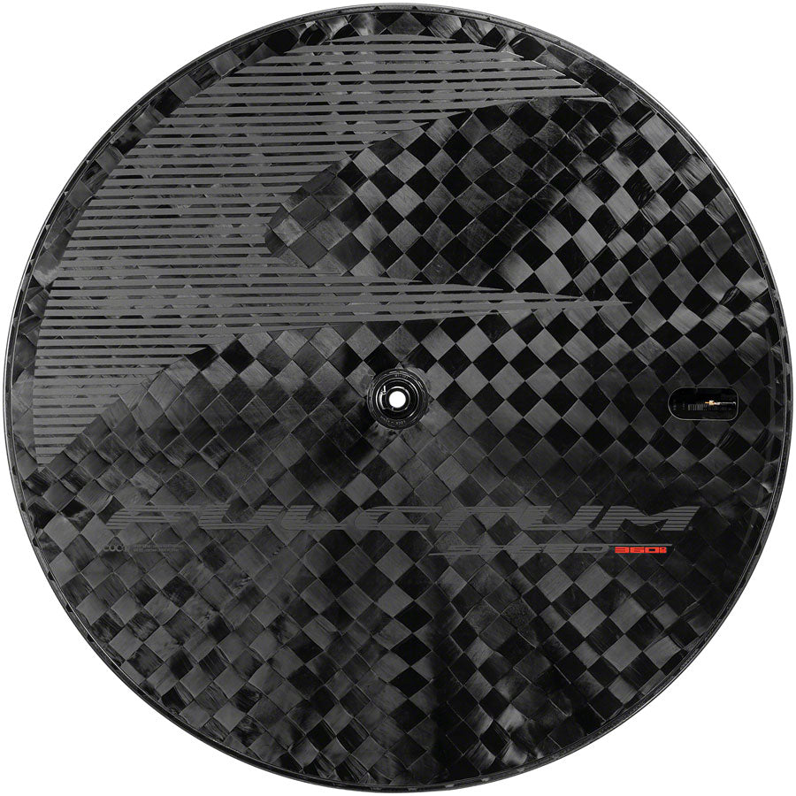 Fulcrum Speed 360 DB Rear Wheel - 700c, 12 x 142mm, Center-Lock Disc, HG 11 Road, Black, Aero Disc