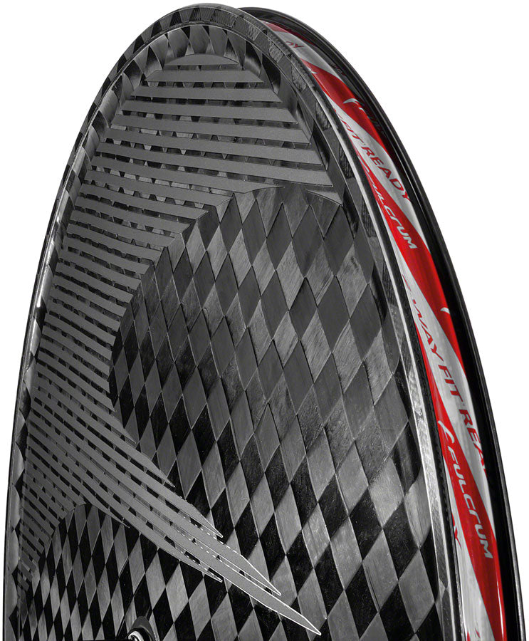 Fulcrum Speed 360 DB Rear Wheel - 700c, 12 x 142mm, Center-Lock Disc, HG 11 Road, Black, Aero Disc