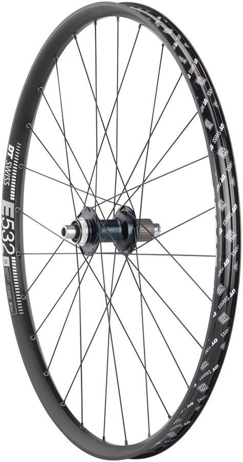 Quality Wheels Shimano SLX/DT E532 Rear Wheel - 29", 12 x 148mm, Center-Lock, Micro Spline, Black