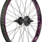 Salt EX Rear Wheel - 20", Black/Purple Splatter, RHD