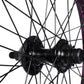Salt EX Rear Wheel - 20", Black/Purple Splatter, LHD