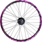 Salt EX Rear Wheel - 20", Black/Purple Splatter, LHD
