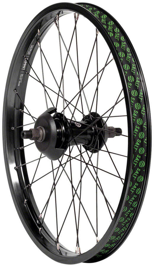 Salt Everest Rear Wheel - 20", Black, Freecoaster, LHD