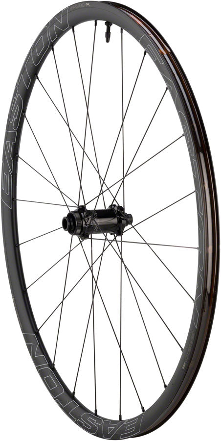 Easton EA90 SL Disc Front Wheel - 700, 12/15/QR x 100mm, Center-Lock, Black, Clincher