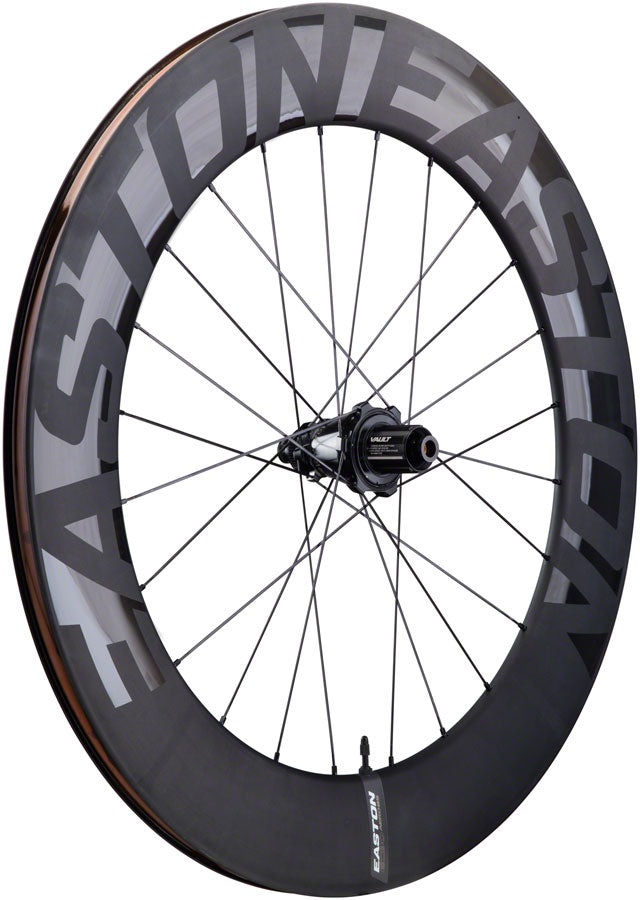 Easton EC90 Aero Rear Wheel - 700, 12 x 142mm, Center-Lock, HG 11, Black