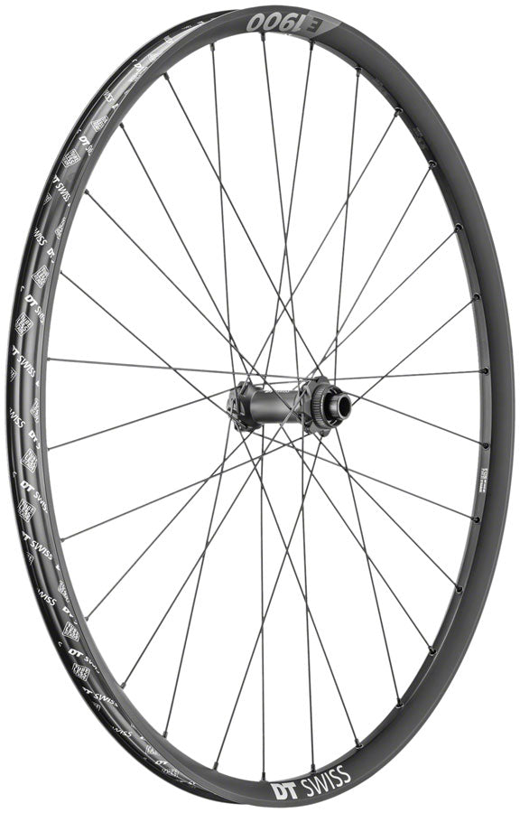 DT Swiss E 1900 Spline 30 Front Wheel - 27.5", 15 x 100mm, Center-Lock, Black