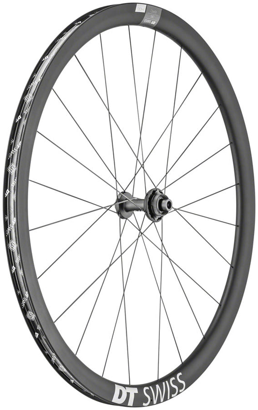 DT Swiss ERC 1400 DiCut 35 Front Wheel - 700c, 12 x 100mm, Center-Lock, Black