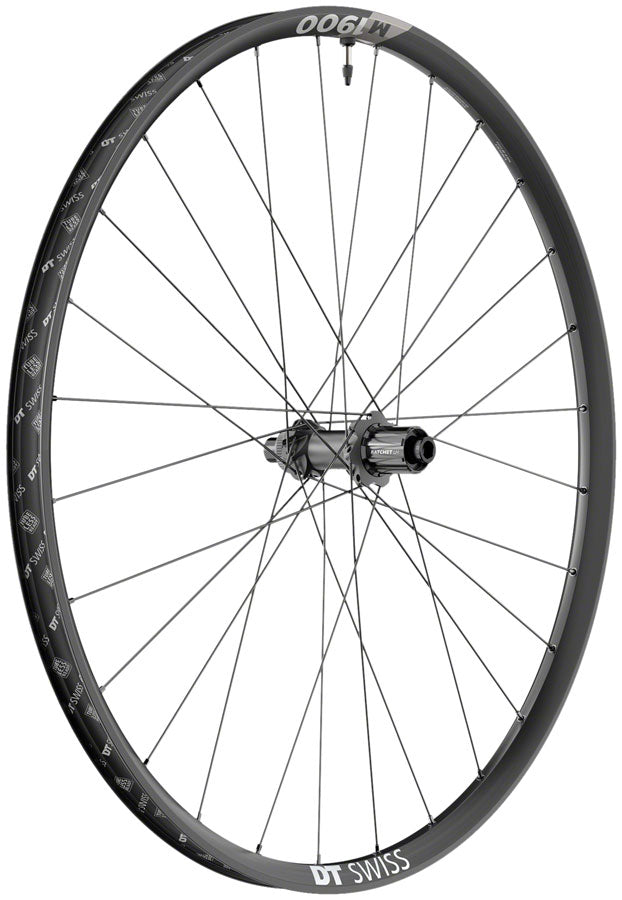 DT Swiss M 1900 Spline 30 Rear Wheel - 29", 12 x 142mm, Center-Lock, HG 11 MTN, Black