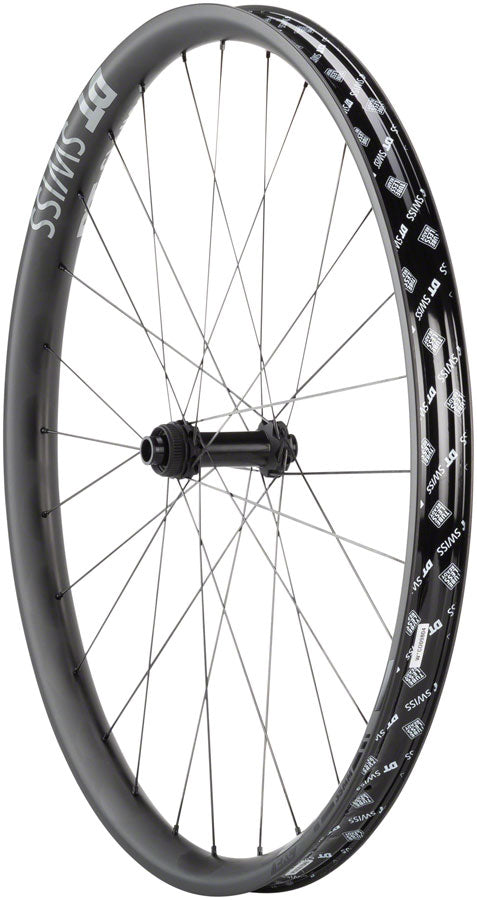 DT Swiss EXC 1200 Spline 35 Carbon Mountain Bike Front Wheel - 650b 27.5", 15 x 110mm Boost, Center-Lock, Black
