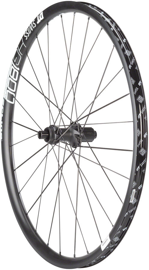 DT Swiss HG 1800 Spline Rear Wheel - 650b, 12 x 142mm, Center-Lock, HG 11, Black