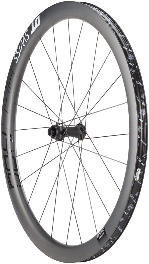 DT Swiss HGC 1400 Spline 42 Front Wheel - 700, 12 x 100mm, Center-Lock, Black