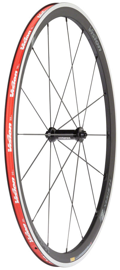 Vision Trimax 35 Wheelset - 700, QR x 100/130mm, Rim Brake, HG 11, Black, Clincher