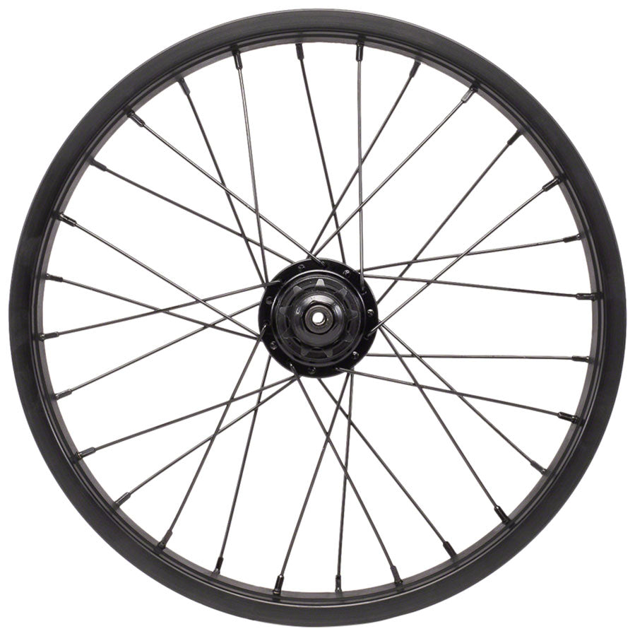 Salt Rookie Rear Wheel - 16", 14 x 110mm, Rim Brake, Cassette, Black, Clincher