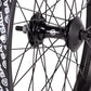 Salt EX Front Wheel - 20", 3/8" x 100mm, Rim Brake, Black, Clincher