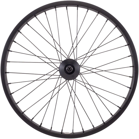 Salt EX Front Wheel - 20", 3/8" x 100mm, Rim Brake, Black, Clincher