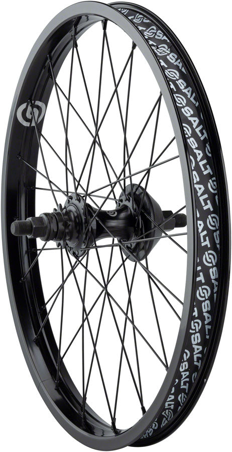 Salt EX Rear Wheel - 20", 14 x 110mm, Rim Brake, LSD Cassette, Black, Clincher